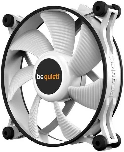 فن کیس 120 میلی‌متری PWM بی کوایت! Shadow Wings 2، سرعت فن 1100 دور در دقیقه، جریان هوای 65 CFM، پره‌های فن بهینه شده برای جریان هوا، قاب فن لاستیکی، تکنولوژی بلبرینگ Rifle، سفید | BL089