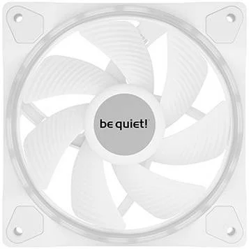 فن های کیس بی صدا! Light Wings 120mm PWM aRGB، دارای 7 پره فن بهینه شده برای سکوت، جریان هوای تا 70.53 CFM و سرعت فن 1700 RPM، فناوری بلبرینگ تفنگی، بسته سه تایی، سفید | BL100