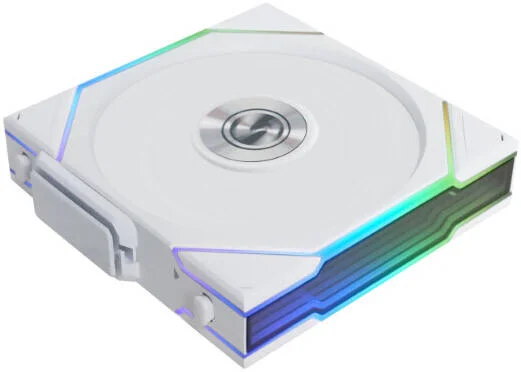 فن کیس بی‌سیم Lian-Li UNI FAN TL، سایز فن 140 میلی‌متر، سرعت فن 1800 دور در دقیقه، جریان هوای فن 103.9 CFM، بلبرینگ Fluid Dynamic، PWM 4 پین، PA66 LCP، تک عددی، سفید | 14TL1W1W