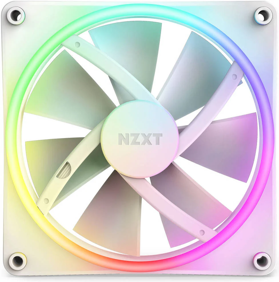 فن‌های NZXT سری F120 RGB Core با کنترلر RGB، جریان هوای بالا و فشار استاتیک، سرعت تا 1800 دور در دقیقه، FDB، جریان هوای 78.86 CFM، همگام‌سازی نورپردازی با کنترلر، بسته‌ی سه‌تایی، مشکی | RF-C12TF-B1
