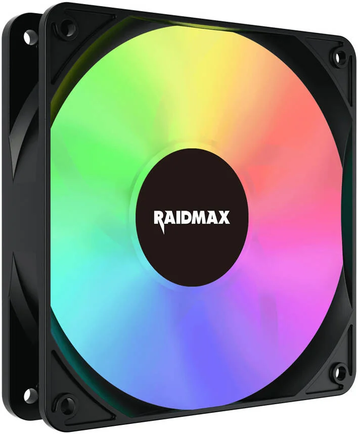 فن کیس Raidmax X-AIR 4IN1 aRGB، سایز فن 120 میلیمتر، سرعت فن 1200 دور در دقیقه، جریان هوای فن 34.26 CFM، نوع بلبرینگ هیدرولیک دینامیک، بسته 4 عددی، مشکی | NV-X120FBDC4 فن کیس Raidmax X-AIR 4IN1 aRGB، سایز فن 120 میلیمتر، سرعت فن 1200 دور در دقیقه، جریان هوای فن 34.26 CFM، نوع بلبرینگ هیدرولیک دینامیک، بسته 4 عددی، مشکی | NV-X120FBDC4