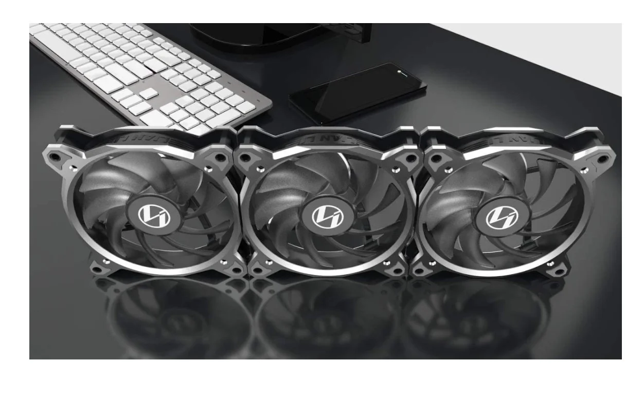 فن کیس 120 میلیمتری لیان لی BR Lite RGB PWM، بسته سه عددی، حداکثر جریان هوا 48 CFM / حداکثر فشار استاتیک 1.23 میلیمتر H2O، نقرهای | BR-LITE-120-3 فن کیس 120 میلیمتری لیان لی BR Lite RGB PWM، بسته سه عددی، حداکثر جریان هوا 48 CFM / حداکثر فشار استاتیک 1.23 میلیمتر H2O، نقرهای | BR-LITE-120-3