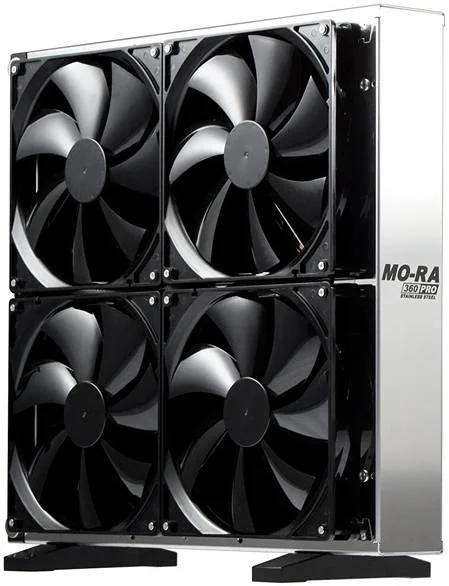 خنک کننده رادیاتوری استیل ضد زنگ WATERCOOL MO-RA3 360 PRO، پشتیبانی از 18 عدد فن 120x120x25 میلی متری، عملکرد 24/7، قابلیت نصب روی دیوار، نقره ای | MO-RA3 360 PRO خنک کننده رادیاتوری استیل ضد زنگ WATERCOOL MO-RA3 360 PRO، پشتیبانی از 18 عدد فن 120x120x25 میلی متری، عملکرد 24/7، قابلیت نصب روی دیوار، نقره ای | MO-RA3 360 PRO