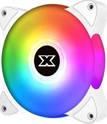 فن خنک کننده Xigmatek Galaxy III Essential - Bx120 Artic Argb (En46461): فن هاب (بسته 3 عددی، کنترلر، هاب برق) - سفید | EN46461