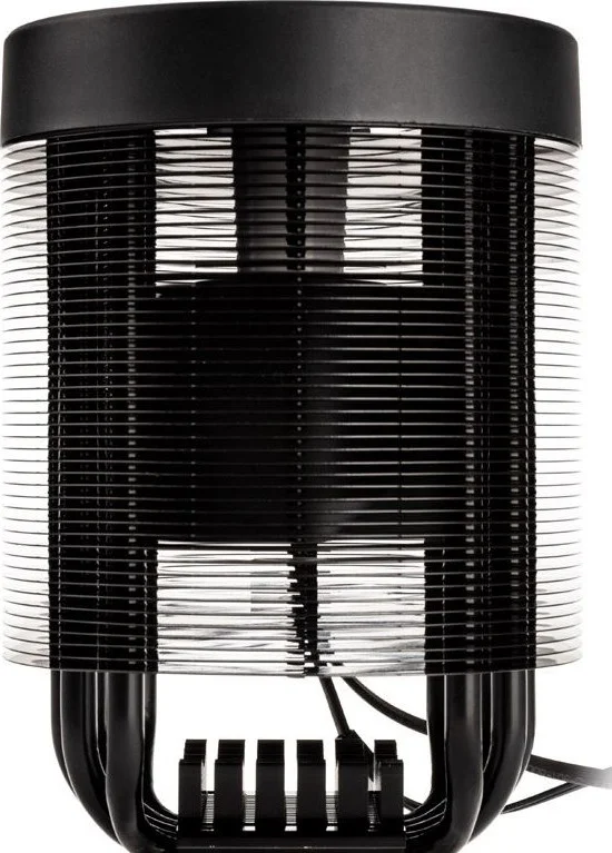 خنک کننده پردازنده ایروکول Mirage 5 aRGB، فن 60x45 میلی‌متری، 5 لوله حرارتی 6 میلی‌متری، سرعت فن 3000 دور در دقیقه، جریان هوای 74.3 CFM، نوع بلبرینگ هیدرولیک، کانکتور PWM 4 پین، مشکی | Mirage-5-ARGB