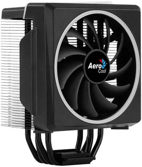 خنککننده بادی پردازنده Aerocool Cylon 4 ARGB، طراحی RGB LED در بالا و کنار، فناوری Heat Core Touch، فن PWM با بلبرینگ هیدرولیک، سرعت فن تا 1800 دور در دقیقه و جریان هوای 52.5 CFM، مشکی | CYN-4-ARGB-PWM-P خنککننده بادی پردازنده Aerocool Cylon 4 ARGB، طراحی RGB LED در بالا و کنار، فناوری Heat Core Touch، فن PWM با بلبرینگ هیدرولیک، سرعت فن تا 1800 دور در دقیقه و جریان هوای 52.5 CFM، مشکی | CYN-4-ARGB-PWM-P