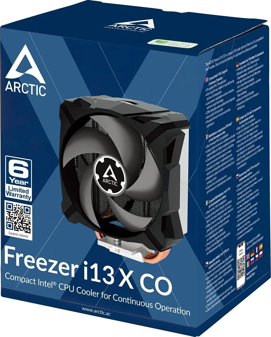 خنک کننده پردازنده Arctic Freezer i13 X CO - مشکی | CLR-0116