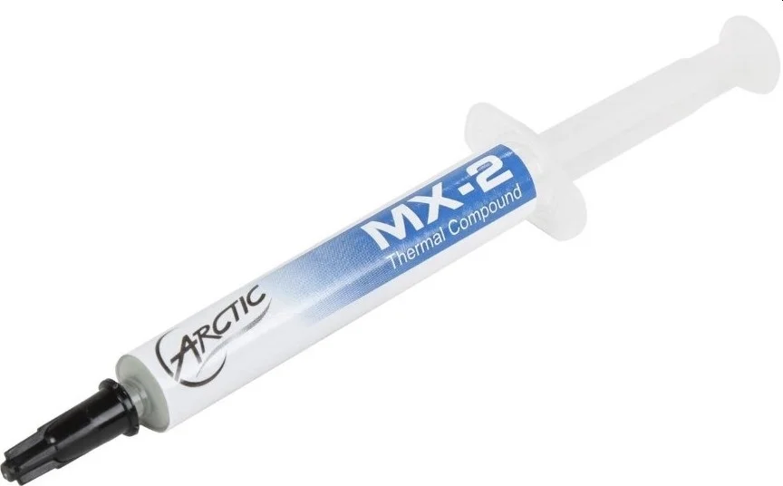 خمیر سیلیکون Arctic MX-2 (8 گرمی)، خمیر حرارتی با کارایی بالا بر پایه کربن | ACTCP00005B