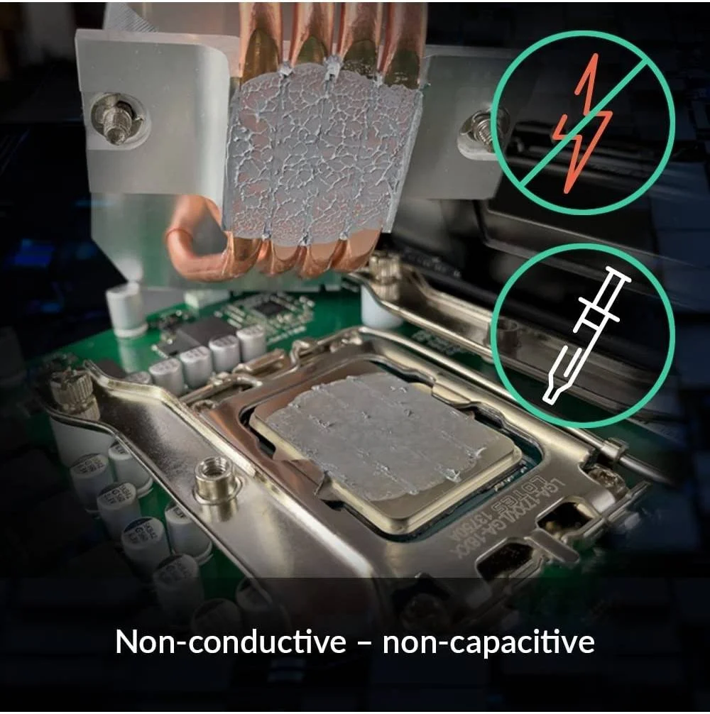 خمیر حرارتی ARCTIC MX-6 (4 گرم، شامل 6 عدد MX Cleaner) - عملکرد نهایی برای CPU، کنسول ها، کارت گرافیک، لپ تاپ، رسانایی حرارتی بسیار بالا، دوام طولانی | ACTCP00084A