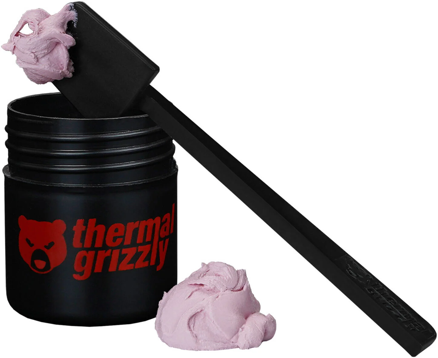 خمیر حرارتی TG Putty Basic 30 گرمی Thermal Grizzly، ماده رابط حرارتی غیر رسانا برای تغییر GPU، جایگزین پدهای حرارتی، شامل 3 کاردک، پرکننده شکاف از 0.2 میلی متر تا 3.0 میلی متر | TG-P-B-030