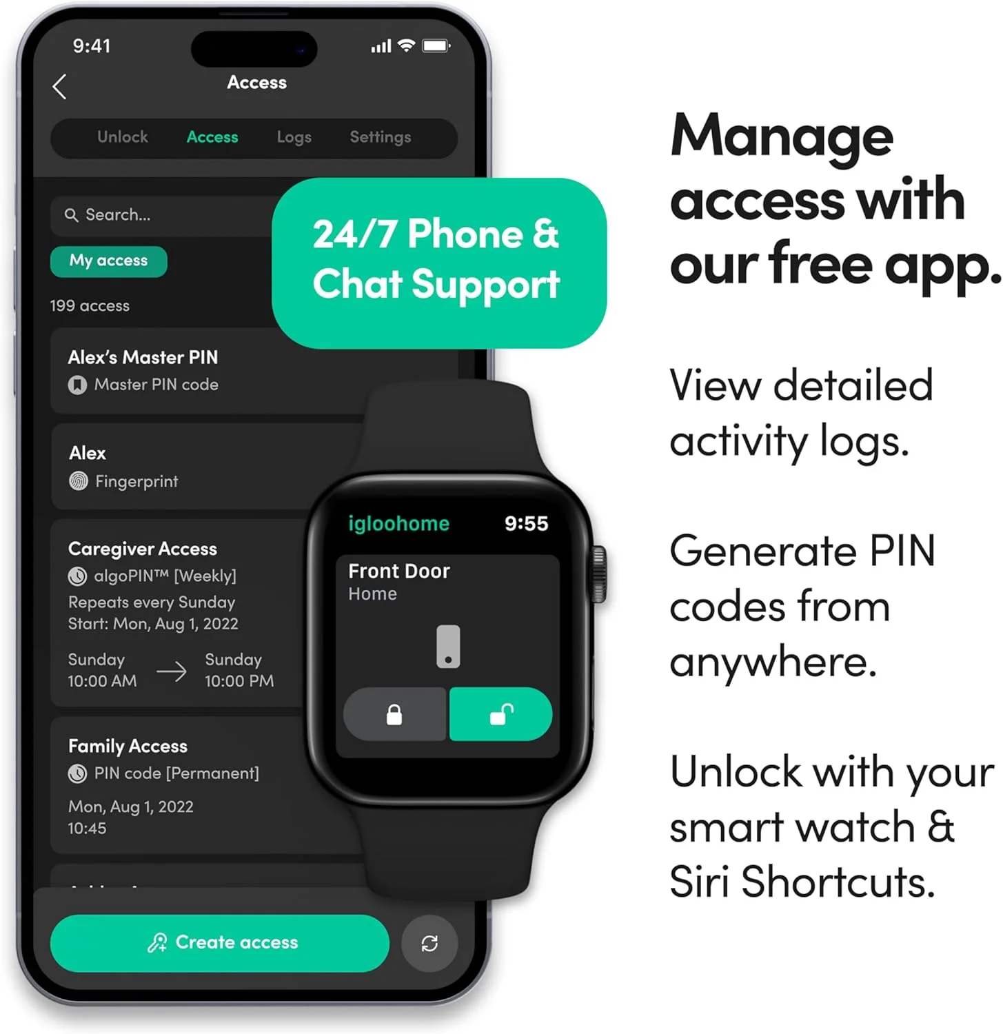 قفل هوشمند Igloohome با روکش سیلیکونی (مناسب برای استفاده در محیط داخلی) – قفل هوشمند، بدون نیاز به وای فای، دسترسی از راه دور از طریق بلوتوث، پین کد و برنامه (اندروید/iOS) – قفل برای دروازه، دوچرخه و کمد قفل هوشمند Igloohome با روکش سیلیکونی (مناسب برای استفاده در محیط داخلی) – قفل هوشمند، بدون نیاز به وای فای، دسترسی از راه دور از طریق بلوتوث، پین کد و برنامه (اندروید/iOS) – قفل برای دروازه، دوچرخه و کمد