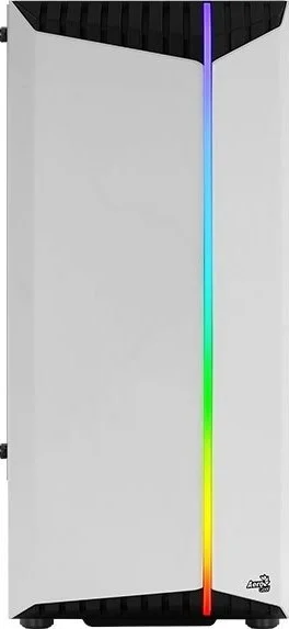 کیس کامپیوتر مید تاور شیشه حرارت دیده AeroCool Bionic ARGB - سفید | Bionic-G-WT-V2