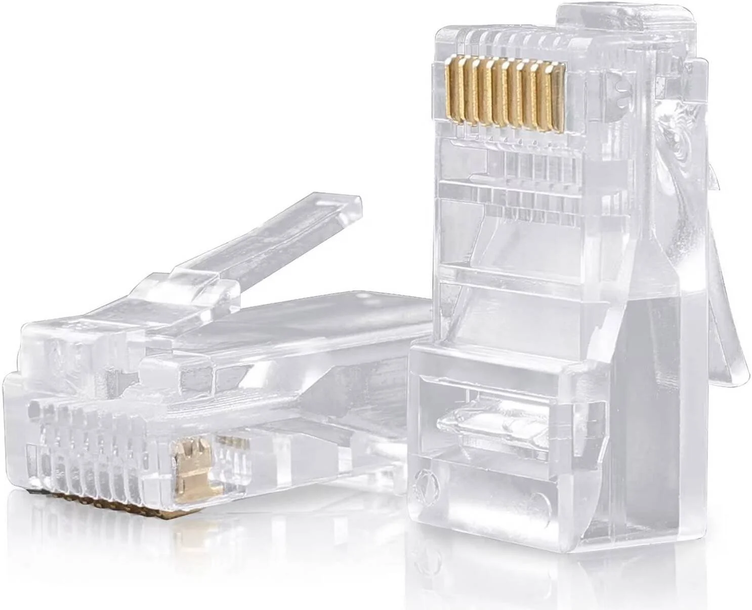 بوت و پلاگ RJ45 تارادهین، بسته 2 عددی، پلاگ کریستالی ماژولار Cat6، پوشش بوت محافظ کابل اترنت، 2 بوت آبی + 2 پلاگ اتصال RJ45، مطمئن و بادوام | TRJ45-BPB-2