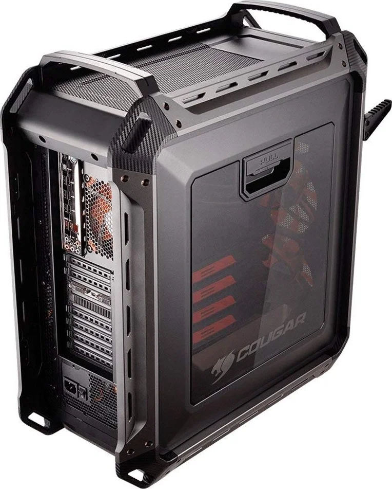 کیس گیمینگ فول تاور Cougar Panzer Max Ultimate (فقط کیس) | CG-GC-PANZERMAX-BLK