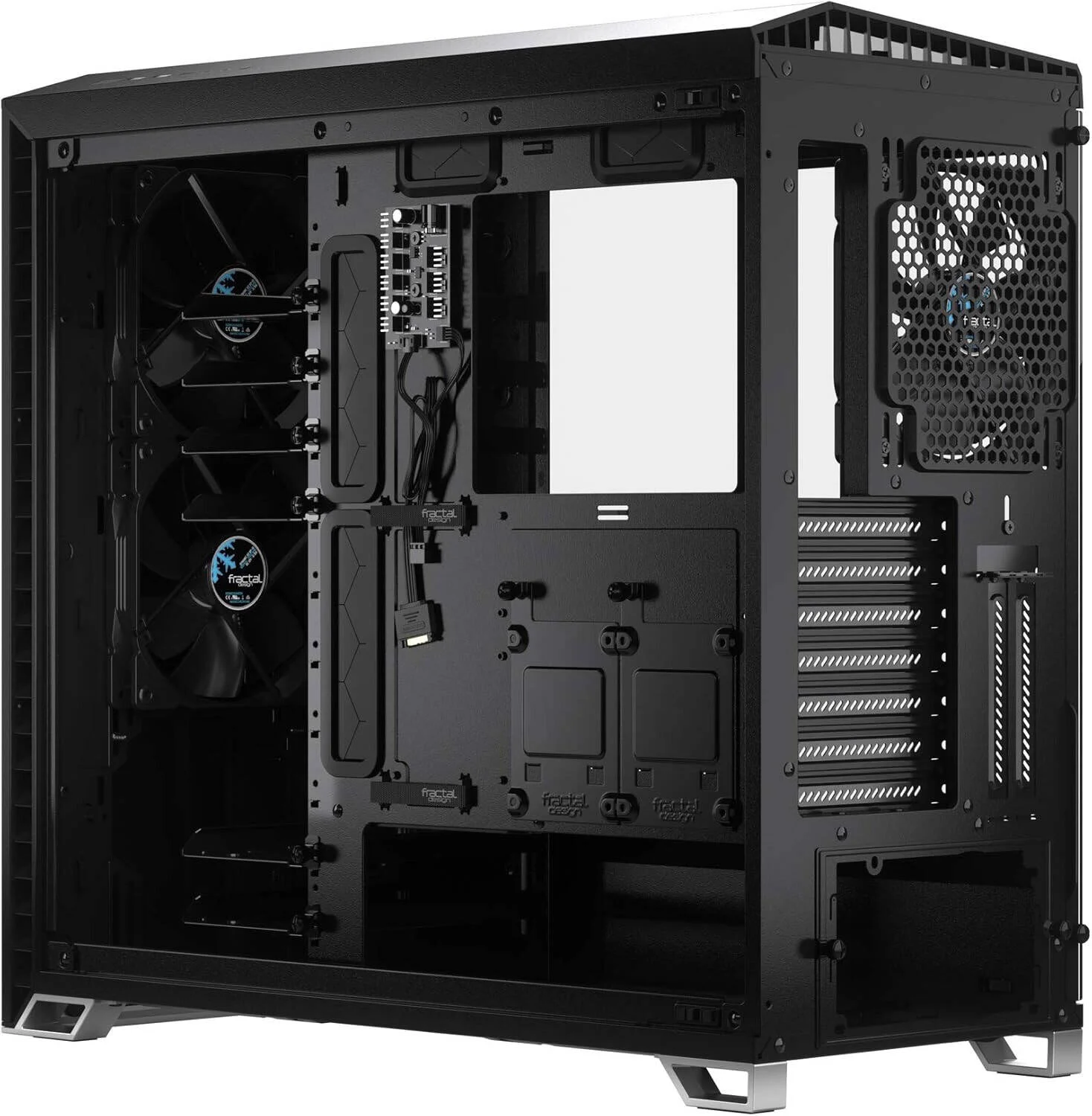 کیس کامپیوتر Fractal Design Vector RS Dark Tempered Glass Blackout | FD-C-VER1A-01
