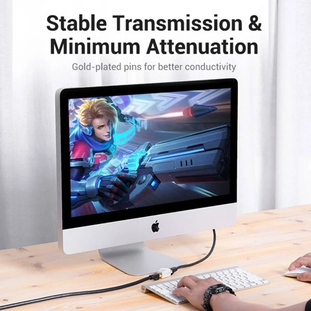 اتصال دهنده کیستون Cat.6 UTP ونشن، نوع پلاستیکی، پین های روکش طلا، مواد ABS سازگار با محیط زیست، PCB ضخیم شده، سفید | IPDW0