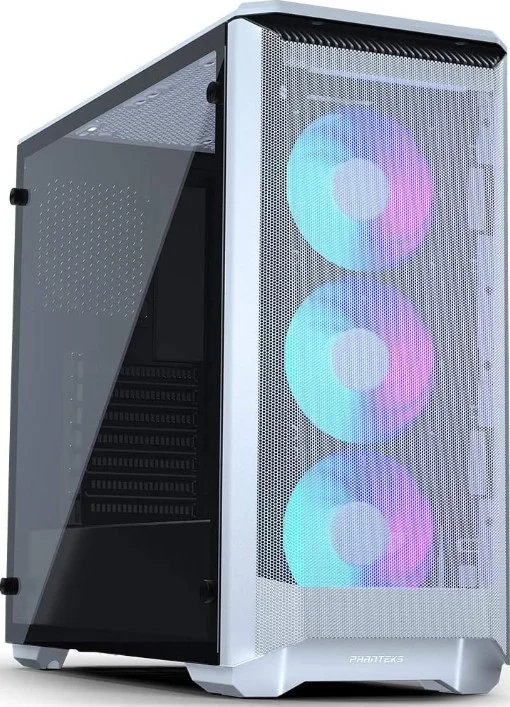 کیس مید تاور ATX دیجیتال Phanteks Eclipse P400A (PH-EC400ATG_DWT01)، پنل جلویی مشبک، شیشه حرارت دیده، Digital-RGB، سفید / PH-EC400ATG_DWT01
