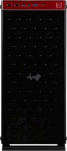 کیس کامپیوتر In Win 805 آلومینیومی شیشه حرارت دیده ATX - قرمز