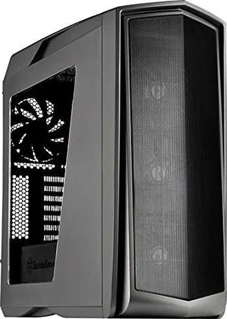 کیس کامپیوتر گیمینگ میدی تاور ATX سیلوراستون پریما، عملکرد جریان هوای بالا و بی صدا، دارای پنجره، LED قرمز، تیتانیومی | SST-PM01TR-W کیس کامپیوتر گیمینگ میدی تاور ATX سیلوراستون پریما، عملکرد جریان هوای بالا و بی صدا، دارای پنجره، LED قرمز، تیتانیومی | SST-PM01TR-W
