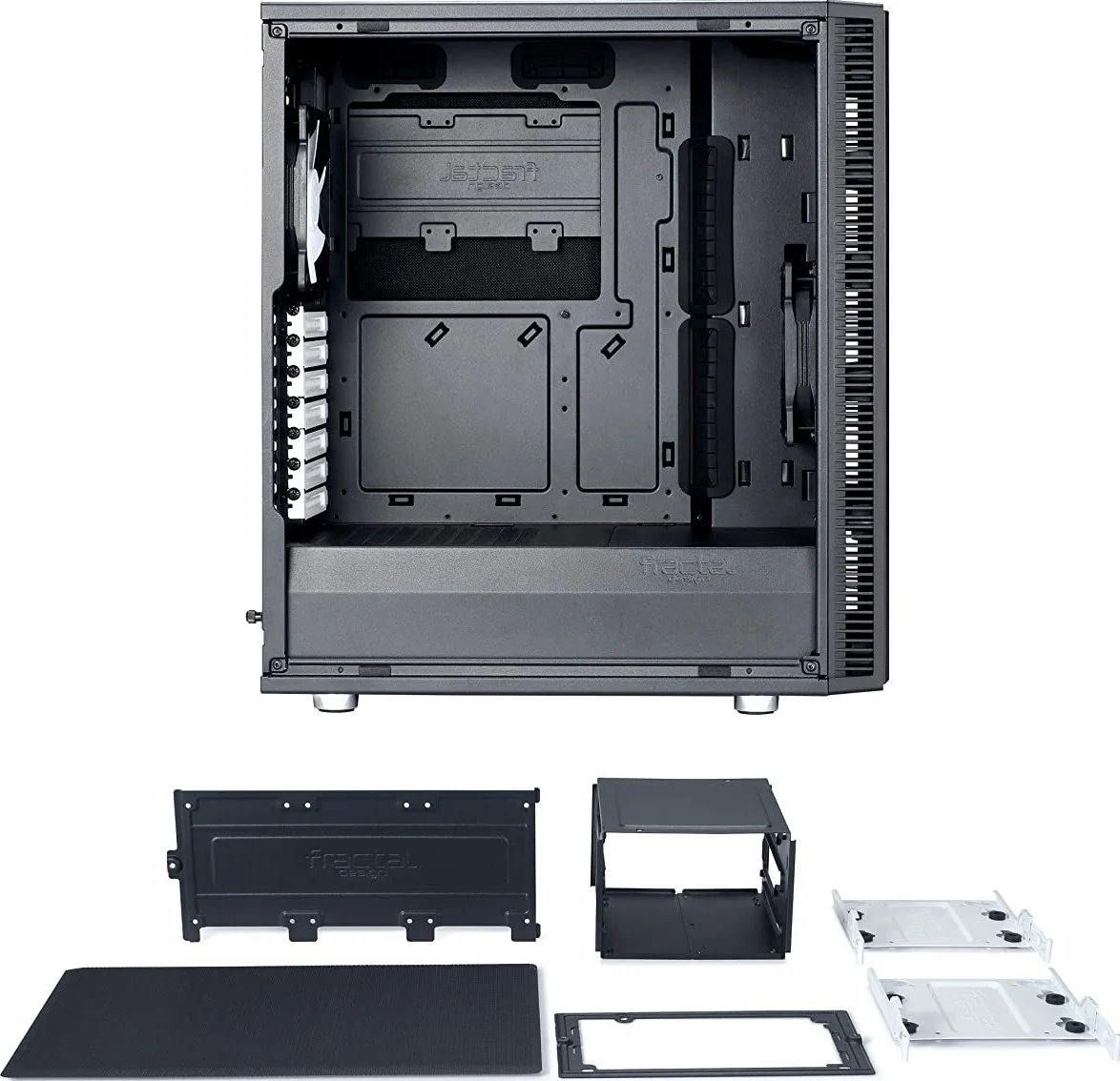 کیس کامپیوتر شیشه ای Fractal Design Define C | FD-CA-DEF-C-BK-TG کیس کامپیوتر شیشه ای Fractal Design Define C | FD-CA-DEF-C-BK-TG