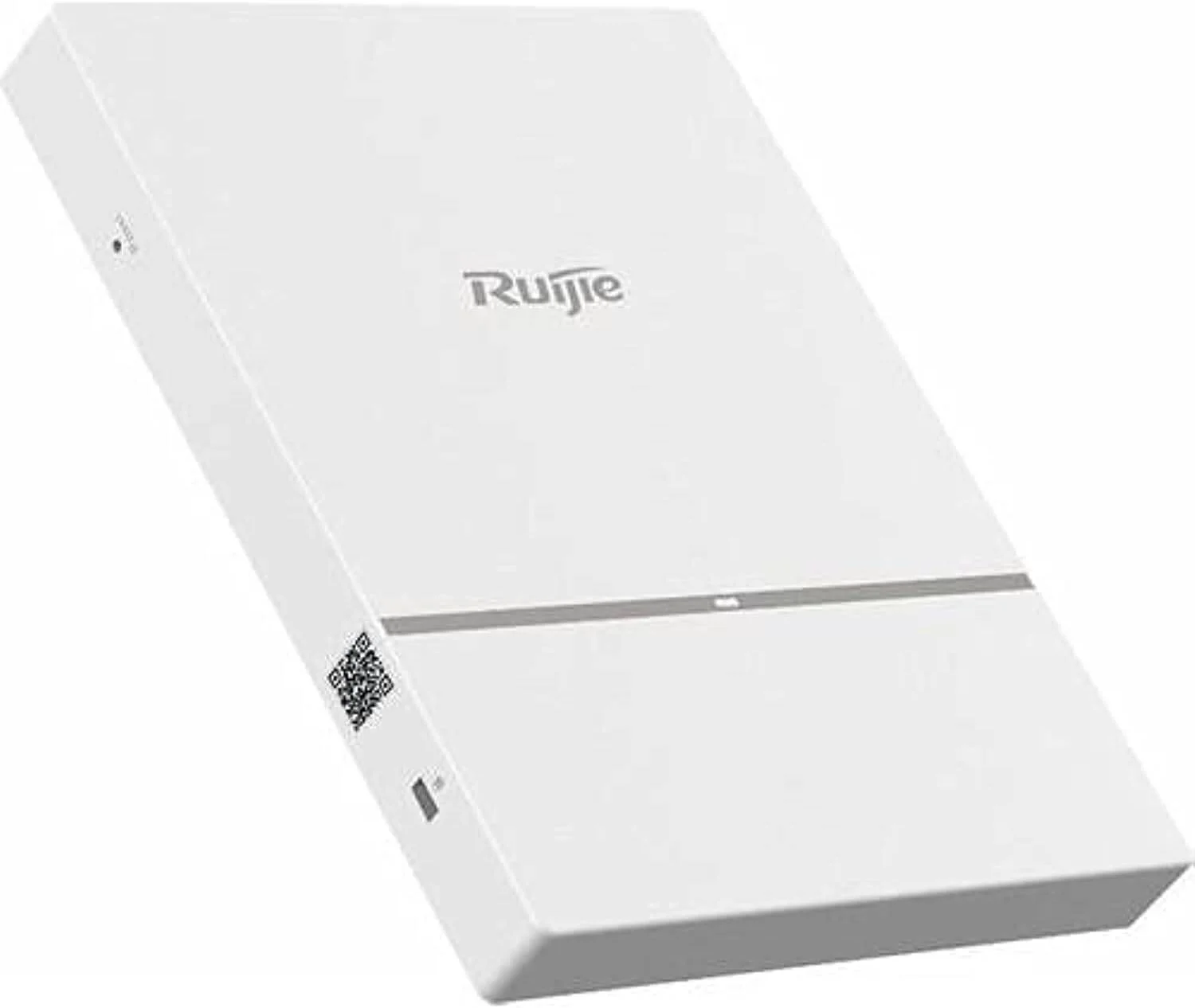روتر بی‌سیم داخلی Ruijie مدل RG-AP820-L(V2) با استاندارد Wi-Fi 6 (802.11ax)، دو بانده انتخابی (5G+5G یا 2.4G+5G)، تا 4 جریان فضایی و حداکثر توان عملیاتی بی‌سیم 2.4 گیگابیت بر ثانیه، دارای 1 پورت آپ‌لینک 10/100/1000BASE-T، پشتیبانی از PoE و منبع تغذیه محلی. همراه با لایسنس مادام العمر سرویس ابری Ruijie (آداپتورهای برق PoE و محلی جداگانه فروخته می‌شوند).