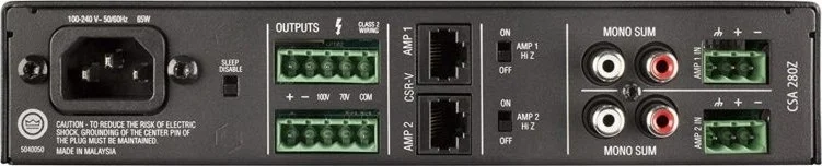 آمپلی فایر درایو کور 2 x 40 وات JBL مدل NCSA240Z-U-EU، بدون فن، 4 اهم/8 اهم/70 ولت/100 ولت، 1U نیم رک، به همراه کیت نصب (نسخه اروپا) | NCSA240Z-U-EU آمپلی فایر درایو کور 2 x 40 وات JBL مدل NCSA240Z-U-EU، بدون فن، 4 اهم/8 اهم/70 ولت/100 ولت، 1U نیم رک، به همراه کیت نصب (نسخه اروپا) | NCSA240Z-U-EU