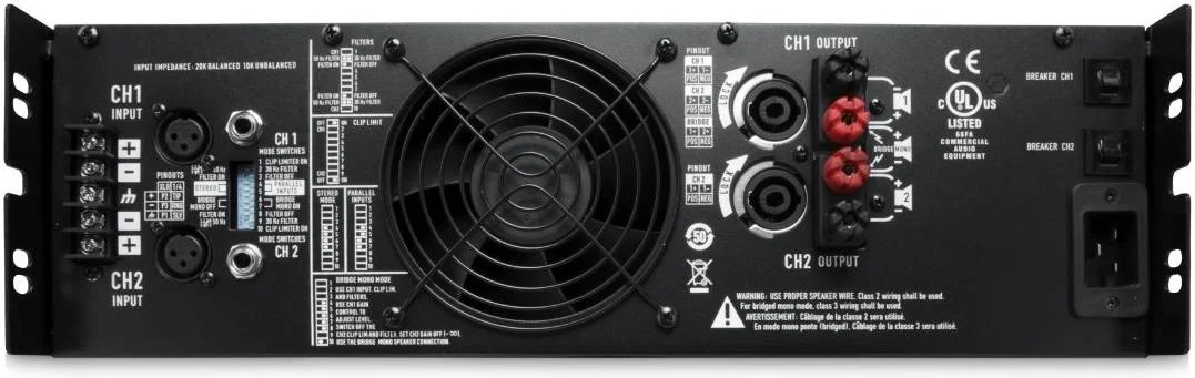 آمپلی فایر قدرت حرفه ای QSC RMX5050A 3600W، 3600W در 8 اهم بریج شده در فضای 3RU، 2500W / CH در بار 2 اهم، ورودی بالانس 1/4 اینچ، XLR، نوار مانع، خروجی اتصال پست ضد لمس، مشکی | RMX5050A آمپلی فایر قدرت حرفه ای QSC RMX5050A 3600W، 3600W در 8 اهم بریج شده در فضای 3RU، 2500W / CH در بار 2 اهم، ورودی بالانس 1/4 اینچ، XLR، نوار مانع، خروجی اتصال پست ضد لمس، مشکی | RMX5050A