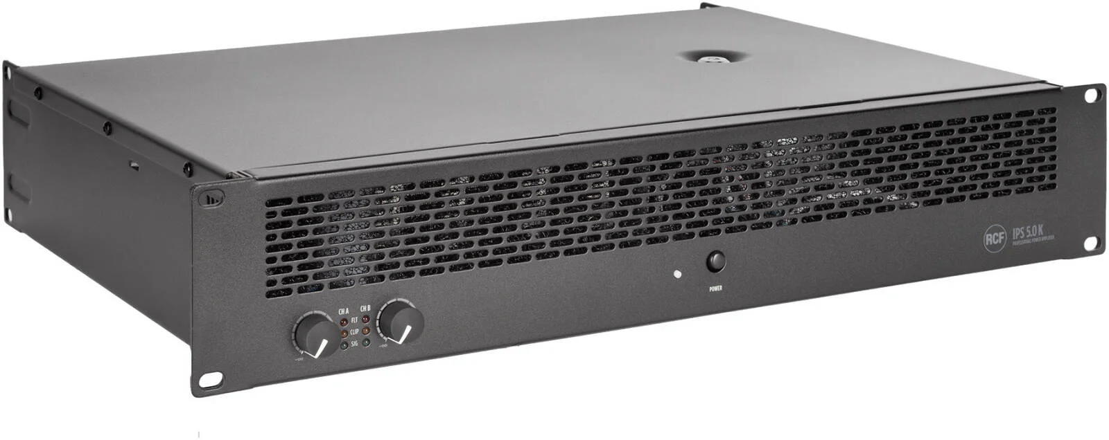 آمپلی فایر قدرت حرفه ای 2 کاناله RCF IPS 5.0K، 2x2600W در 4 اهم (کلاس H)، 5200W بریج، اعوجاج کم، حالت های استریو/موازی/بریج، محافظت جامع، مشکی | IPS 5.0K آمپلی فایر قدرت حرفه ای 2 کاناله RCF IPS 5.0K، 2x2600W در 4 اهم (کلاس H)، 5200W بریج، اعوجاج کم، حالت های استریو/موازی/بریج، محافظت جامع، مشکی | IPS 5.0K