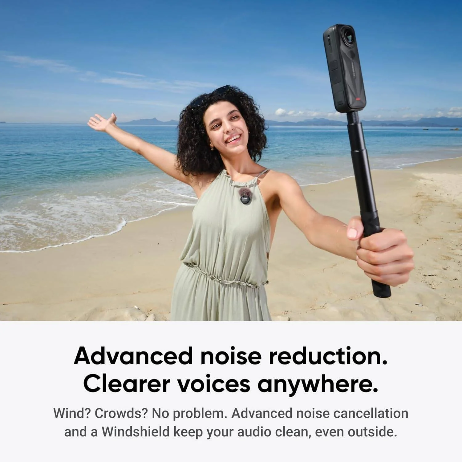 میکروفون Insta360 Mic Air (1 فرستنده + 1 گیرنده)