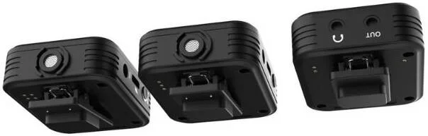 سیستم میکروفون بی‌سیم 2.4G سینکو G2 A2 MAX، دارای حافظه داخلی 8 گیگابایتی، برد 200 متری، عمر باتری 8 ساعته، حذف نویز 3 سطحی و کنترل افزایش سطح، حافظه داخلی 8 گیگابایتی، USB-C، مشکی | G2A2 MAX - BK