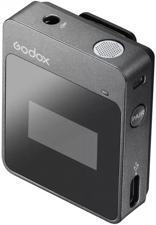 سیستم میکروفون بی‌سیم دیجیتال کامپکت GODOX MoveLink UC1، USB Type-C، 2.4 گیگاهرتز، برد 50 متر، عمر باتری 6 ساعت