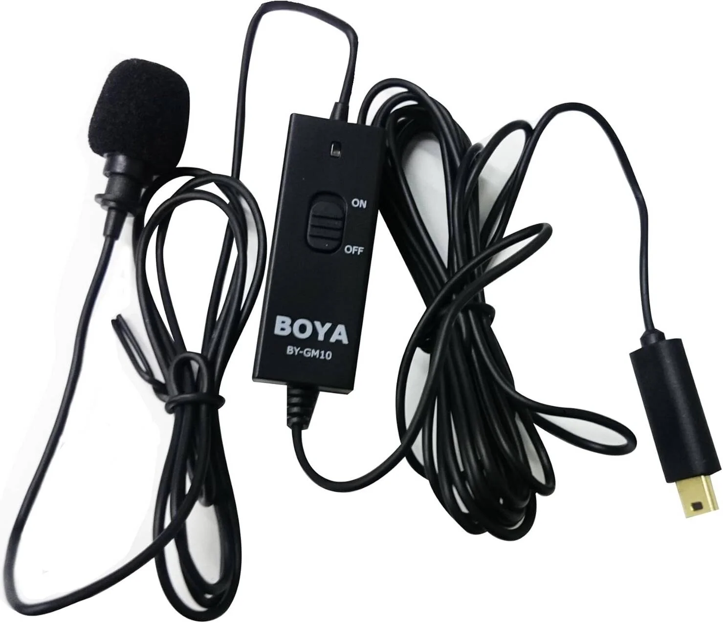میکروفون یقه ای همه جهته BOYA مدل BY-GM10 Pro Mini USB Audio Capacitor برای Hero4, GoPro HERO3 +, HERO3 میکروفون یقه ای همه جهته BOYA مدل BY-GM10 Pro Mini USB Audio Capacitor برای Hero4, GoPro HERO3 +, HERO3