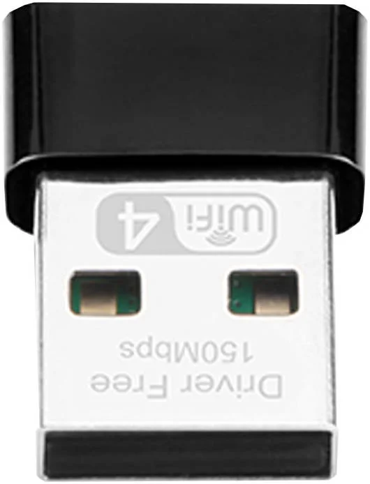 آداپتور شبکه USB بی سیم COMMANDO، سرعت انتقال 150 مگابیت بر ثانیه، توان انتقال 20dBm، آنتن داخلی، پشتیبانی از WEP 64/128 بیتی، برای رایانه رومیزی / PC، پوشش گسترده تر، مشکی | AIR-WA150