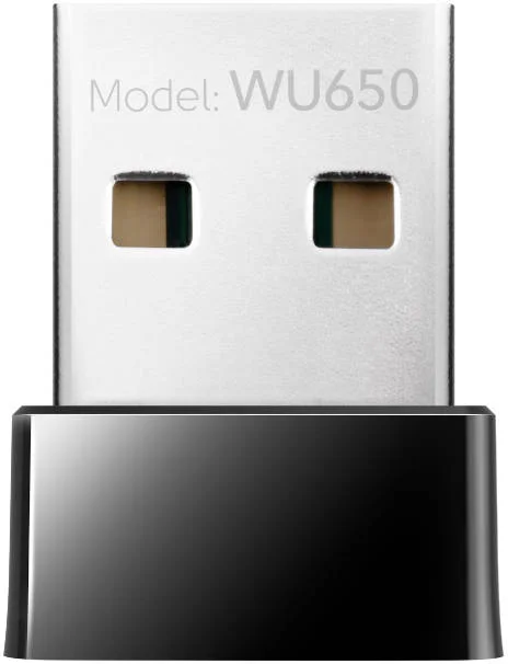 آداپتور مینی USB وای فای Cudy WU650 AC650، سرعت بی سیم 650 (433+200) مگابیت در ثانیه، سازگار با استاندارد 802.11ac/n/b/g، دو بانده 2.4 گیگاهرتز و 5 گیگاهرتز، مشکی | WU650 آداپتور مینی USB وای فای Cudy WU650 AC650، سرعت بی سیم 650 (433+200) مگابیت در ثانیه، سازگار با استاندارد 802.11ac/n/b/g، دو بانده 2.4 گیگاهرتز و 5 گیگاهرتز، مشکی | WU650