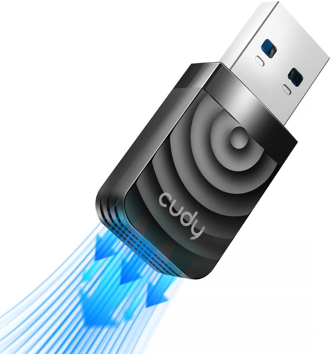 آداپتور USB 3.0 وای فای Cudy WU1300S AC1300، دو بانده 5 گیگاهرتز و 2.4 گیگاهرتز، آنتن با بهره بالا، مشکی | WU1300S آداپتور USB 3.0 وای فای Cudy WU1300S AC1300، دو بانده 5 گیگاهرتز و 2.4 گیگاهرتز، آنتن با بهره بالا، مشکی | WU1300S