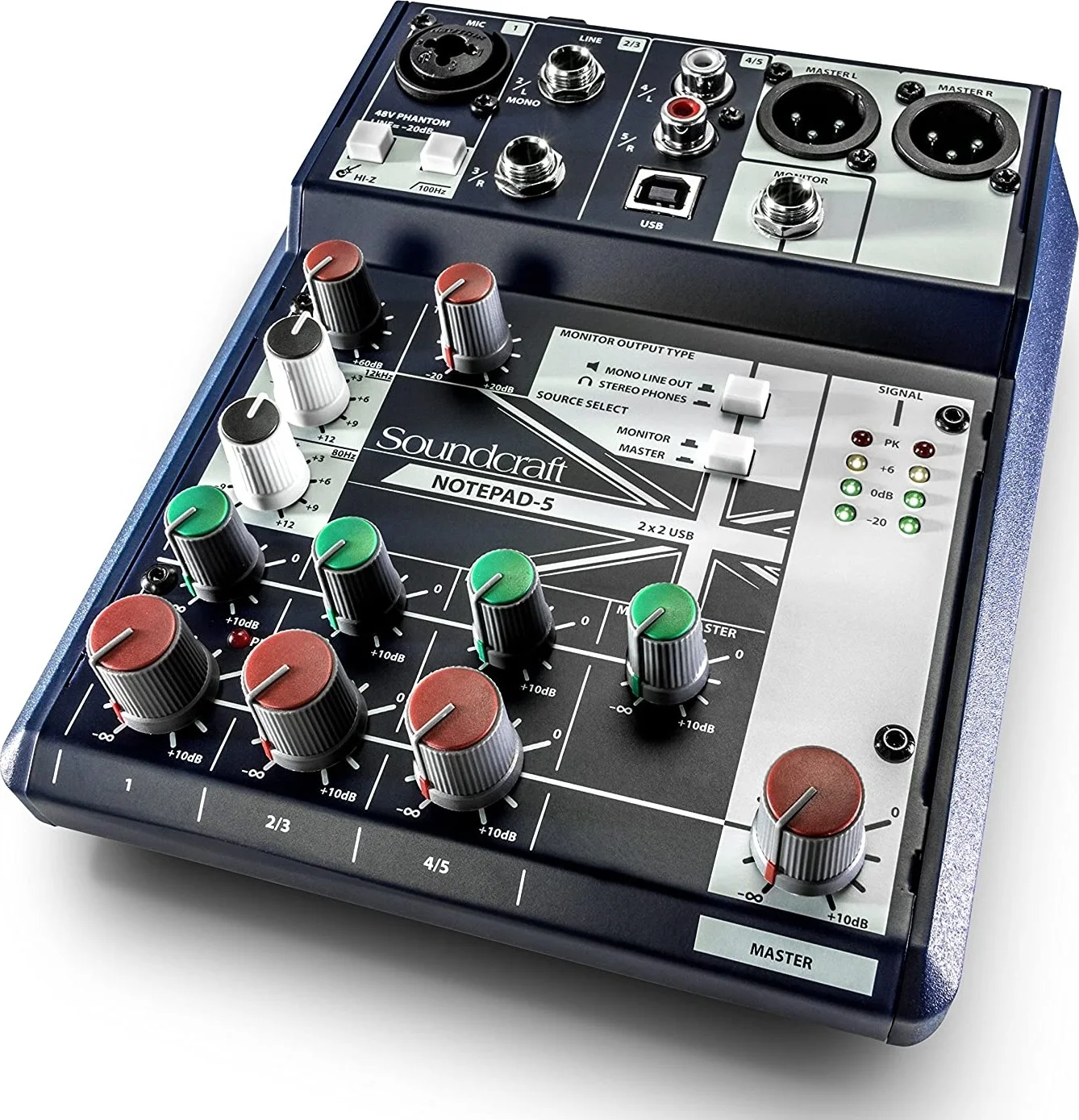 میکسر آنالوگ کوچک JBL Notepad 5 با ورودی/خروجی USB | Notepad 5