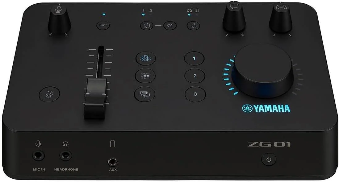 میکسر گیمینگ Yamaha ZG01 برای چت صوتی و استریم بازی