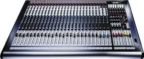 میکسر آنالوگ 24 کانال Soundcraft GB4 - کنسول حرفه ای صدا برای اجرای زنده و ضبط با پری امپ های GB30، 8 خروجی کمکی، 4 زیر گروه و ماتریس خروجی | RW5691SM