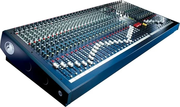 میکسر آنالوگ 16 کانال Soundcraft LX7ii - کنسول حرفه ای صدا و ضبط زنده با پری امپ های GB30، اکولایزر 4 باندی و خروجی های مستقیم | RW5674
