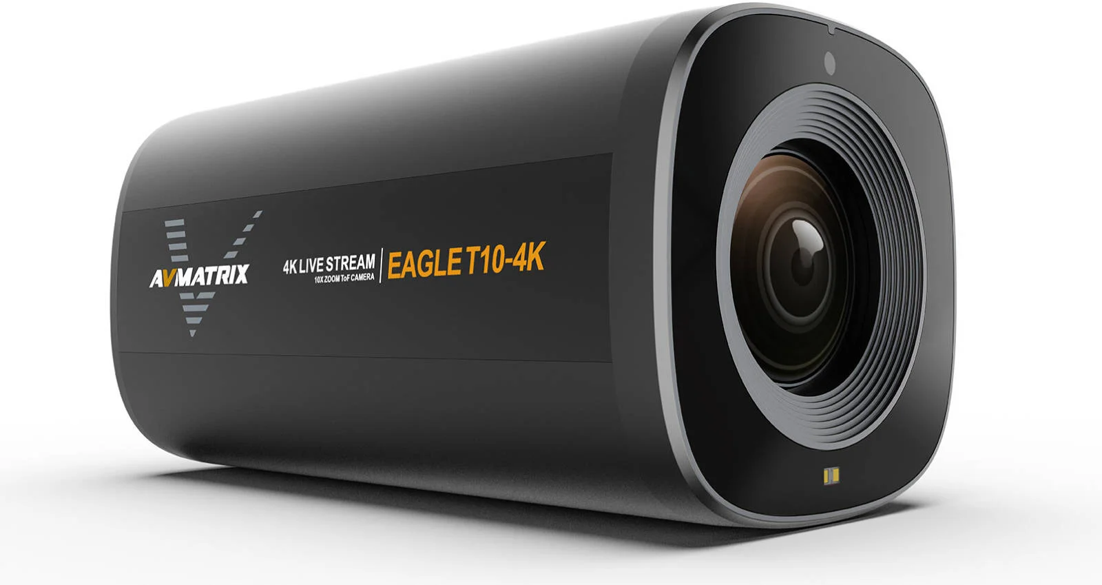 دوربین استریم AVMATRIX EAGLE T10-4K با زوم 10X، فوکوس خودکار TOF، سنسور CMOS 8M با کیفیت بالا 1/2.8 اینچی، پشتیبانی از YUY2 و MJPG، ورودی صدا و کنترل سریال RS485 | EAGLE T10-4K