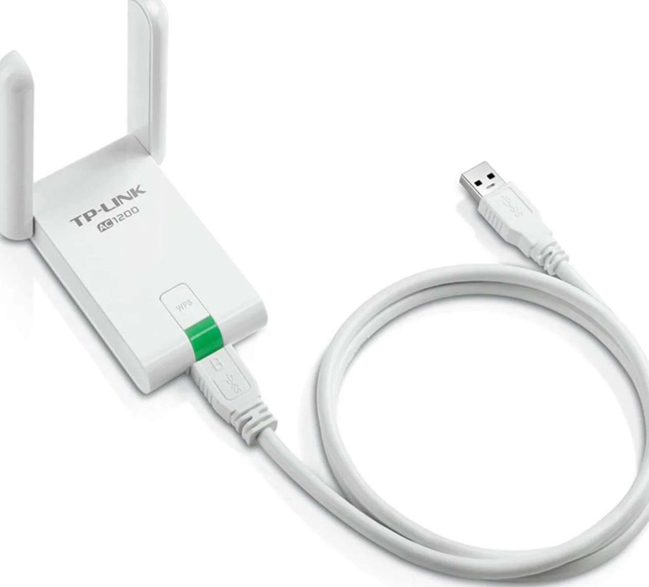 آداپتور USB بی‌سیم دو بانده TP-Link AC1200 با بهره بالا (Archer T4UH)