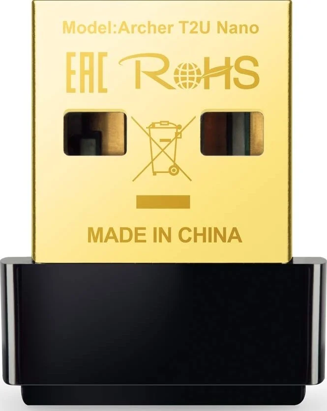 آداپتور USB وایرلس TP-Link AC600، مشکی | Archer T2U Nano