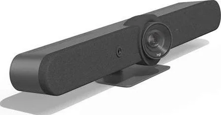 وب‌کم لاجیتک Rally Bar All In One، ویدئو بار برای اتاق‌های متوسط، اترنت 10/100/1G، وای‌فای 802.11a، امنیت 128 بیتی AES، دوربین Pan/Tilt/Zoom، گرافیت، UK-ME | 960-001312 / 960-001311