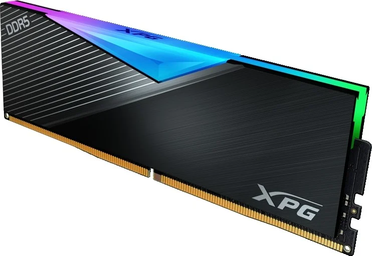 رم دسکتاپ ایدیتا XPG Lancer شانزده گیگابایت (1x16GB) DDR5 RGB، سرعت کلاک 5200 مگاهرتز، تاخیر CL38، 288 پین، 1.25 ولت، هیت سینک، مشکی | AX5U5200C3816G-CLARBK رم دسکتاپ ایدیتا XPG Lancer شانزده گیگابایت (1x16GB) DDR5 RGB، سرعت کلاک 5200 مگاهرتز، تاخیر CL38، 288 پین، 1.25 ولت، هیت سینک، مشکی | AX5U5200C3816G-CLARBK