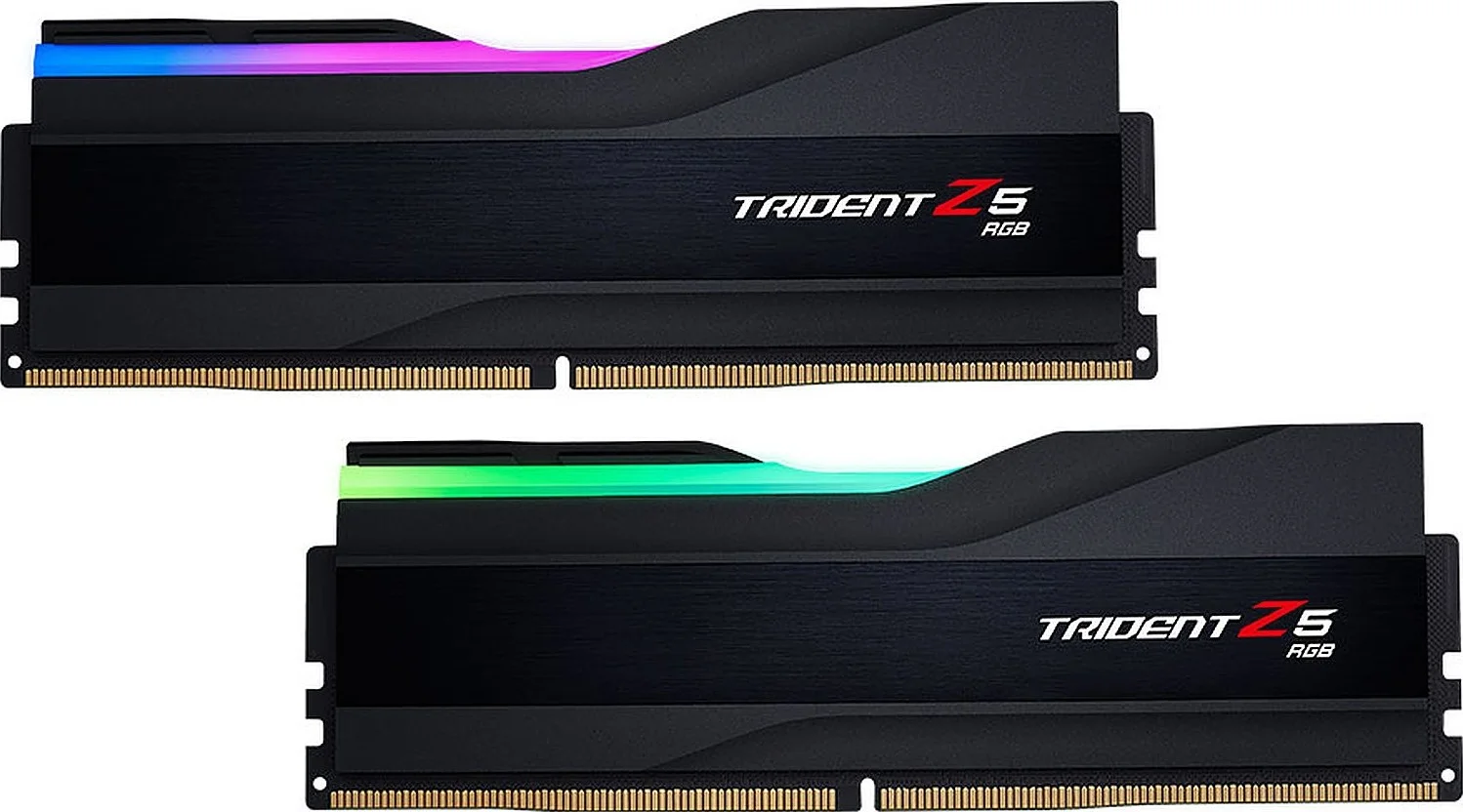 رم 32 گیگابایتی (2x16GB) DDR5 جی.اسکیل Trident Z5 RGB، سرعت 6000 مگاهرتز، تاخیر 40-40-40-96، ولتاژ 1.35 ولت، Intel XMP 3.0، کیت دو کاناله، مشکی | F5-6000J4040F16GX2-TZ5RK
