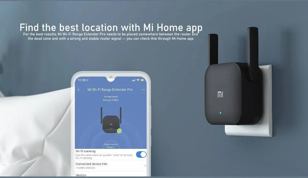 تقویت کننده وای فای شیائومی مدل Mi R03 Pro، پردازنده 580 مگاهرتز، 2 مگابایت رام، 8 مگابایت رم، 2x2 آنتن خارجی، سرعت سیگنال 300 مگابیت بر ثانیه، 2.4 گیگاهرتز، مشکی | R03-BLACK تقویت کننده وای فای شیائومی مدل Mi R03 Pro، پردازنده 580 مگاهرتز، 2 مگابایت رام، 8 مگابایت رم، 2x2 آنتن خارجی، سرعت سیگنال 300 مگابیت بر ثانیه، 2.4 گیگاهرتز، مشکی | R03-BLACK