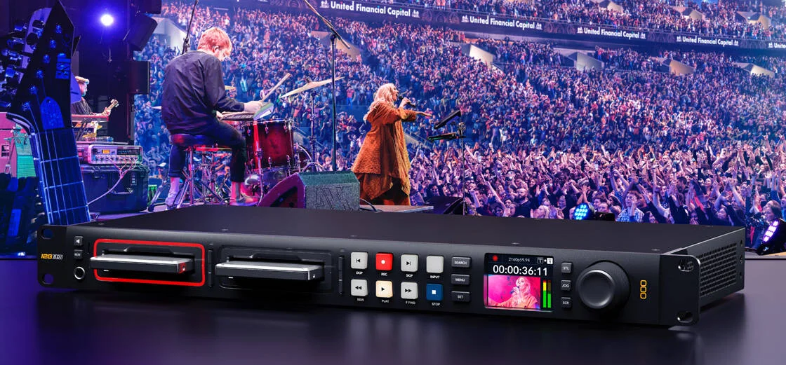 بلک‌مجیک دیزاین HyperDeck Studio 4K Pro ضبط‌کننده حرفه‌ای 4K با کدک‌های متنوع، دارای دو اسلات SSD و HDR - تصویر 2