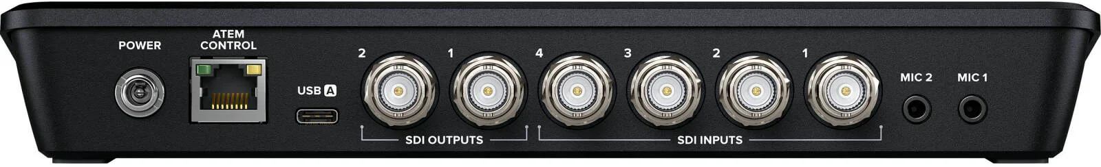 بلک‌مجیک دیزاین ATEM SDI Pro ISO سوئیچر تولید زنده 4 ورودی 3G-SDI با ضبط ISO، Multiview و استریمینگ RTMP - تصویر 3