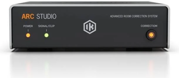 سیستم پیشرفته اصلاح آکوستیک اتاق IK Multimedia ARC Studio، همراه با نرم افزار ARC4، پردازنده سخت افزاری ARC Studio و میکروفون اندازه گیری ARC MEMS، Mac/PC VST, AU, AAX | IP-ARC-STUDIO-IN