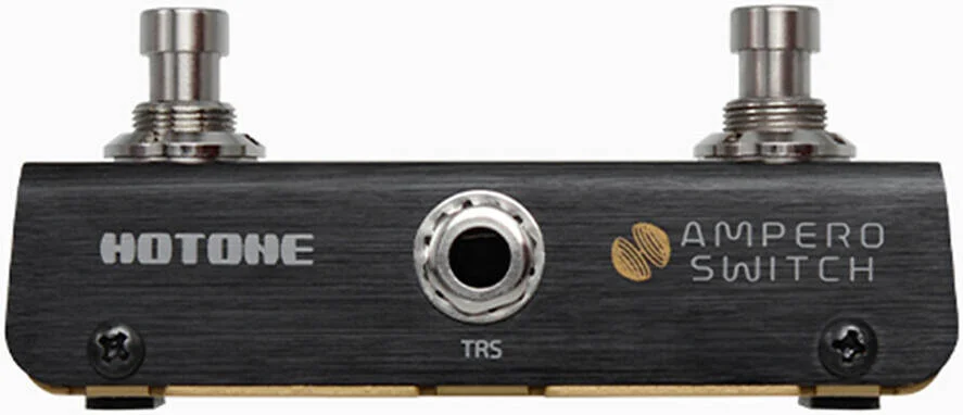 هاتون FS-1 Ampero Switch، سوئیچ پایی دوتایی، فوق العاده جمع و جور، سبک وزن، کنترلر پایی سوئیچر 2 طرفه Ampero Switch 1/4 اینچ، شامل کابل TRS، مشکی | FS-1